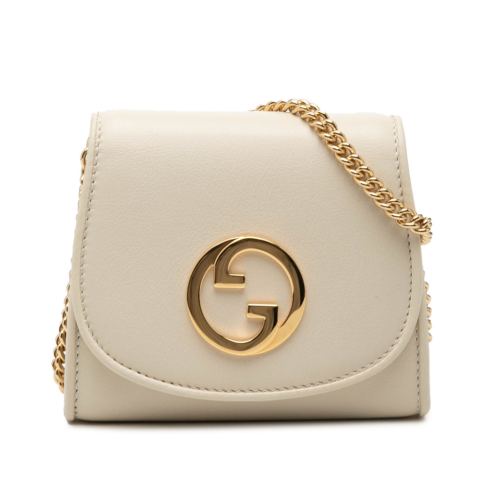 Pre-Loved Gucci Medium Calfskin Blondie Wallet on Chain - Picture 1 of 8